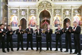 Men's ensemble of the "Dumka" chapel