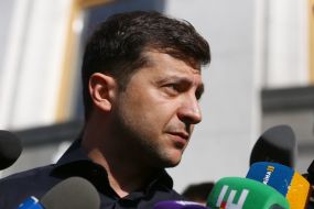 Владимир Зеленский отвечает на вопросы журналистов
