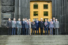 Владимир Гройсман и ветераны