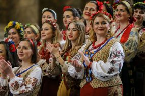 Participants of the Ukrainian Republican Chapel NOW Credo
