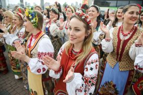Participants of the Ukrainian Republican Chapel NOW Credo