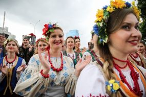 Participants of the Ukrainian Republican Chapel NOW Credo