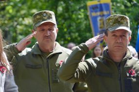 Participants of mournful events on the occasion of the Day of Remembrance and Reconciliation