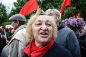 Participant of the action "Immortal regiment"