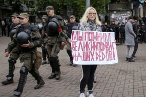 Participant of the action "Immortal regiment"