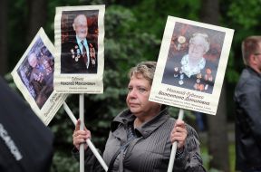 Participant of the action "Immortal Regiment"