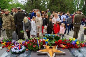 Мероприятия по случаю Дня Победы над нацизмом в Ужгороде