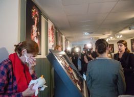 Maryna Poroshenko visited the Strong spirit. Moms. exhibition