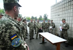 Учебные сборы по планированию обороны города Киева и военной подготовки