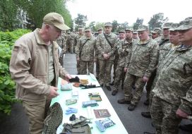 Учебные сборы по планированию обороны города Киева и военной подготовки