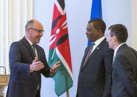 Андрей Парубий и Джастин Мутури