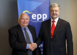 Joseph Dol and Petro Poroshenko