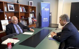 Joseph Dol and Petro Poroshenko