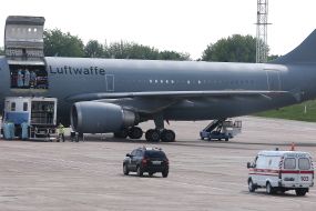 Sending wounded Ukrainian soldiers to Germany for treatment