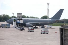 Sending wounded Ukrainian soldiers to Germany for treatment