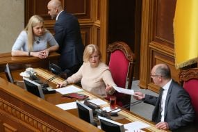 Oksana Yurinets, Irina Gerashchenko, Andrei Parubiy