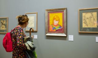 Открытие выставки Александра Богомазова