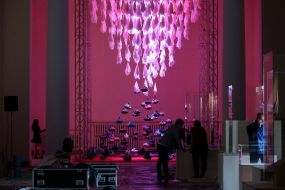 Art installation of the project "Stolen Crimea. The history of deportation"