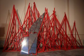 Art installation of the project "Stolen Crimea. The history of deportation"
