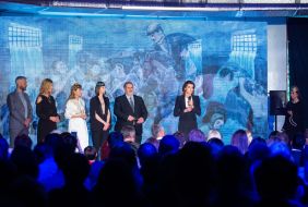 Refat Chubarov. Maryna Poroshenko and Emine Dzhaparova