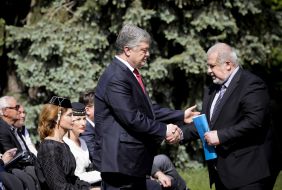 Петро Порошенко та Рефат Чубаров