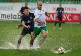 Игровой момент матча