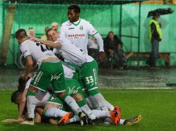 Игровой момент матча