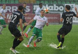 Игровой момент матча