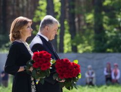 Petro Poroshenko with his wife Marina