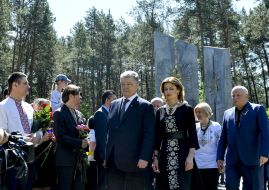 Petro Poroshenko with his wife Marina