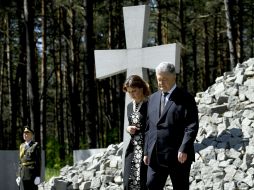 Petro Poroshenko with his wife Marina