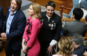 Alexander Abdullin, Elena Kondratyuk and Nadezhda Savchenko