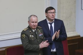 Vasyl Gritsak and Yury Lutsenko