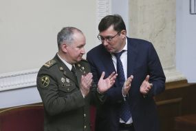 Vasyl Gritsak and Yury Lutsenko