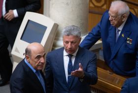 Vadim Rabinovich, Yuriy Boyko and Efim Zvyagilsky