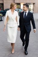 Volodymyr Zelensky and Olena Zelenska