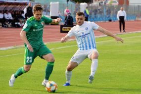 Игровой момент матча