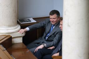 Konstantin Zhevago and Vitaliy Khomutininyk