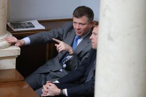 Konstantin Zhevago and Vitaliy Khomutininyk