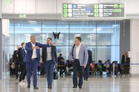 Denis Kostrzhevsky at the airport "Kyiv"