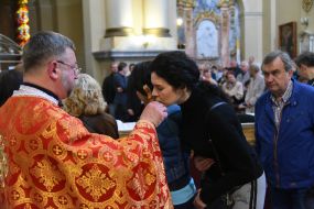 Farewell ceremony with Markian Ivashishin