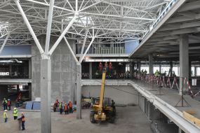 Construction of a new terminal in Zaporizhzhya airport