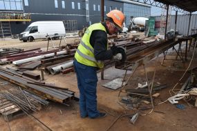 Construction of a new terminal in Zaporizhzhya airport