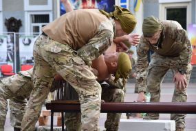 An indicative performance of the military