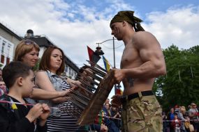 An indicative performance of the military