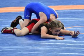 Participants of the Ukrainian U-15 Wrestling Championship