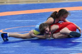 Participants of the Ukrainian U-15 Wrestling Championship