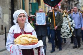 Farewell ceremony with Markian Ivashishin