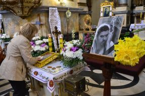 Farewell ceremony with Markian Ivashishin