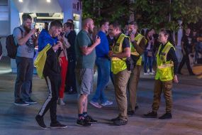 Picket of the night club "Ibiza"